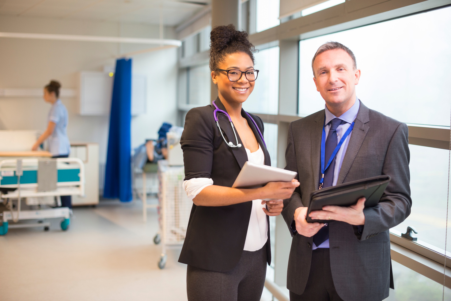 hospital administrator team